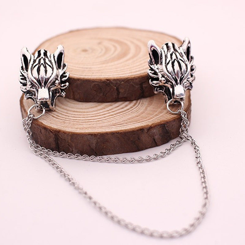 Herrenmode Wasserhahn Form Brosche Accessoires
