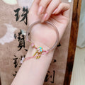 Natural Chalcedony Bracelet Dreamcatcher Niche Love Dreamcatcher