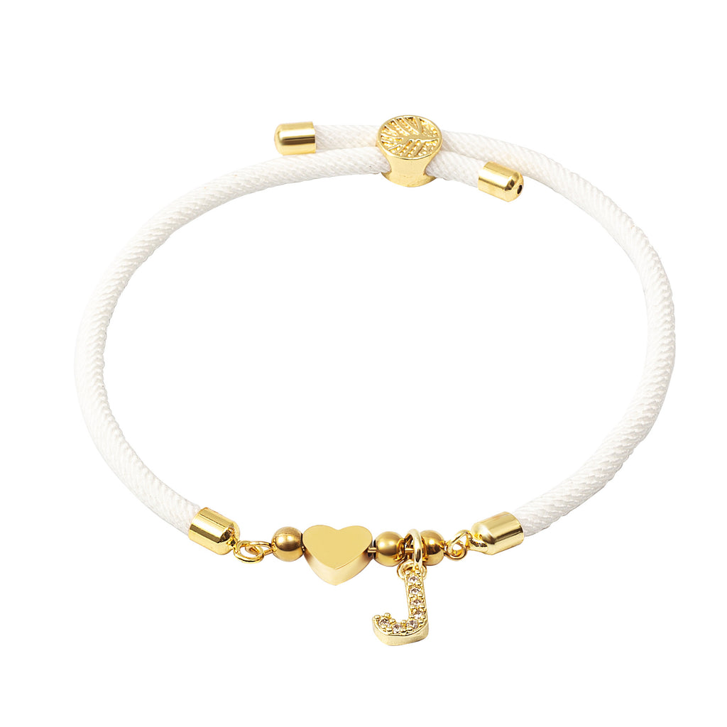 26 Letter Stainless Steel Bracelet