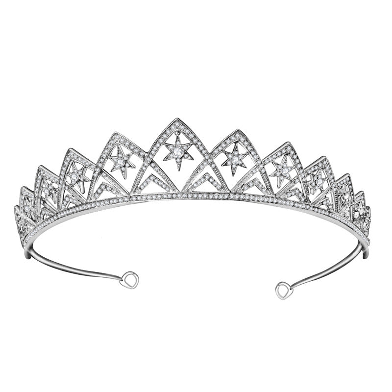 Europäische Hochzeit XINGX Brautkrone Stirnband