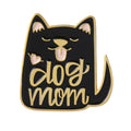 Broche de perro y gato de dibujos animados