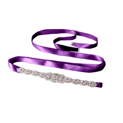 Braut-Hochzeitsgürtel mit Strass-Dekoration