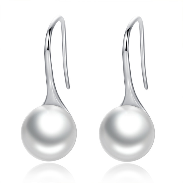 Pendientes de perlas para mujer estilo coreano que combinan con todo