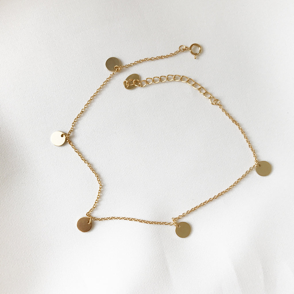 Fußkette aus 925er Sterlingsilber