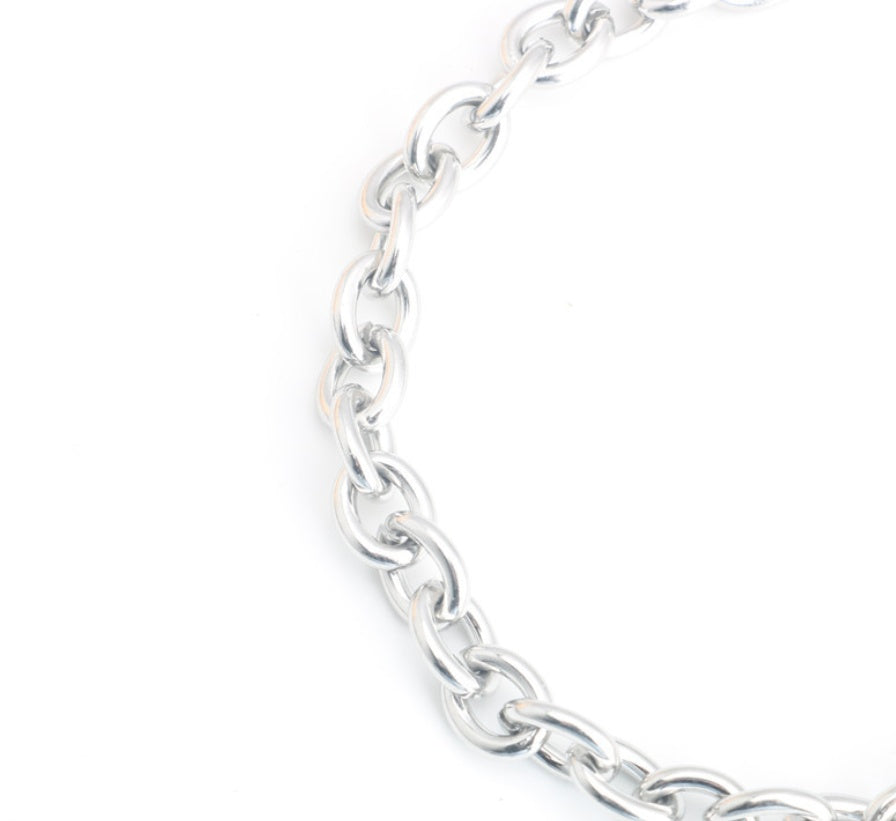 Men Stainless Steel Rope Snake Box Cuban Link Chain