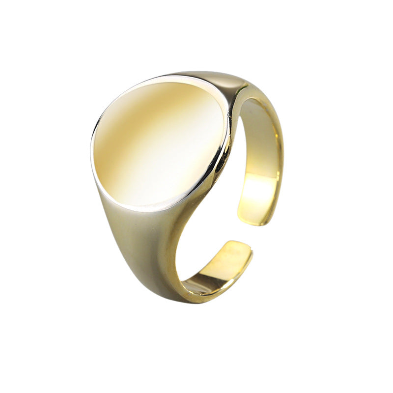 Oval glatter Ring Atmosphäre Index Ring Mode
