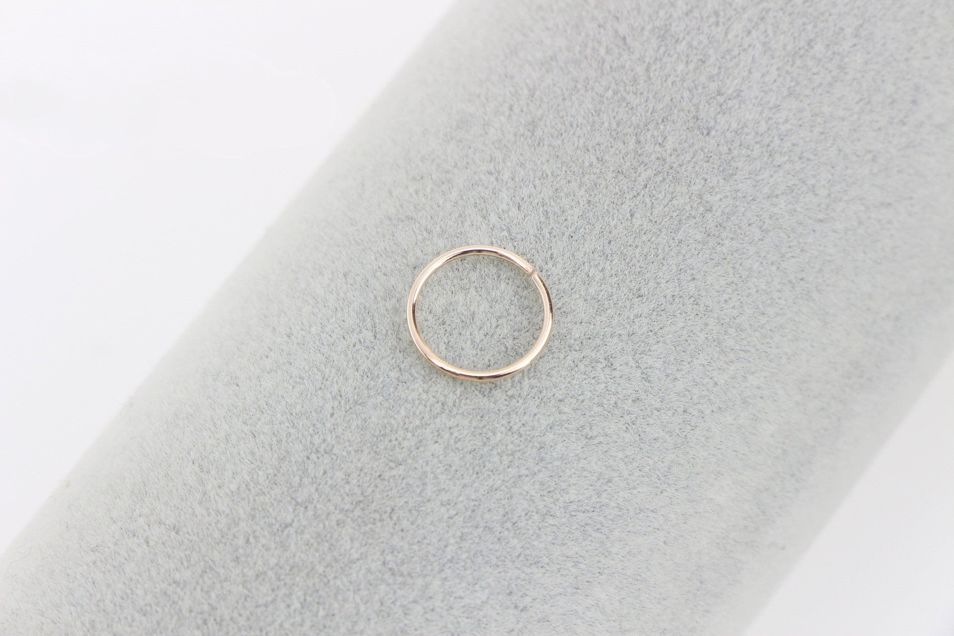 Anillo de nariz de cobre, piercing de nariz, piercing de nariz