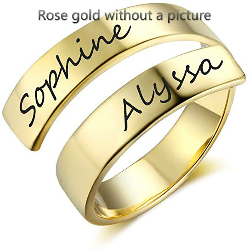 Anillo de plata personalizado