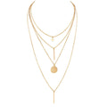 New Boho Vintage Multi-layer Pendant Necklace