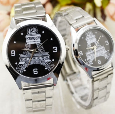 Eiffelturm-Armbanduhr