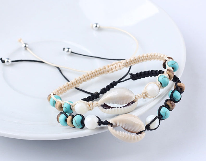 Pulseras de Conchas Veraniegas