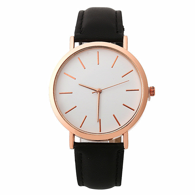 Relojes de mujer de cuarzo estilo simple de moda Relojes de pulsera Reloj de vestir para mujer