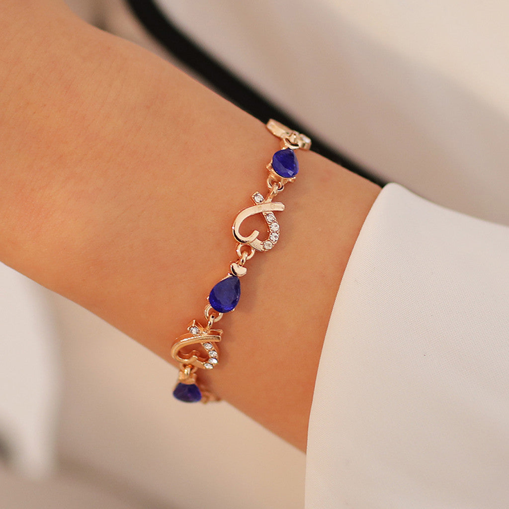 Strass-Kristallarmband Schmuckgeschenk für Frauen