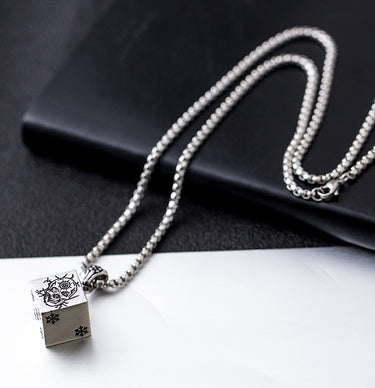 Hiphop pendant titanium steel chain pendant for men and women