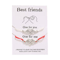 Grenzüberschreitendes meistverkauftes Best-Friendship-Kartenarmband, einfaches Persönlichkeits-Liebes-8-Zeichen-Paararmband-Schmuck