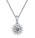 925er Silber Halskette Ohrringe Armband Dreier-Set
