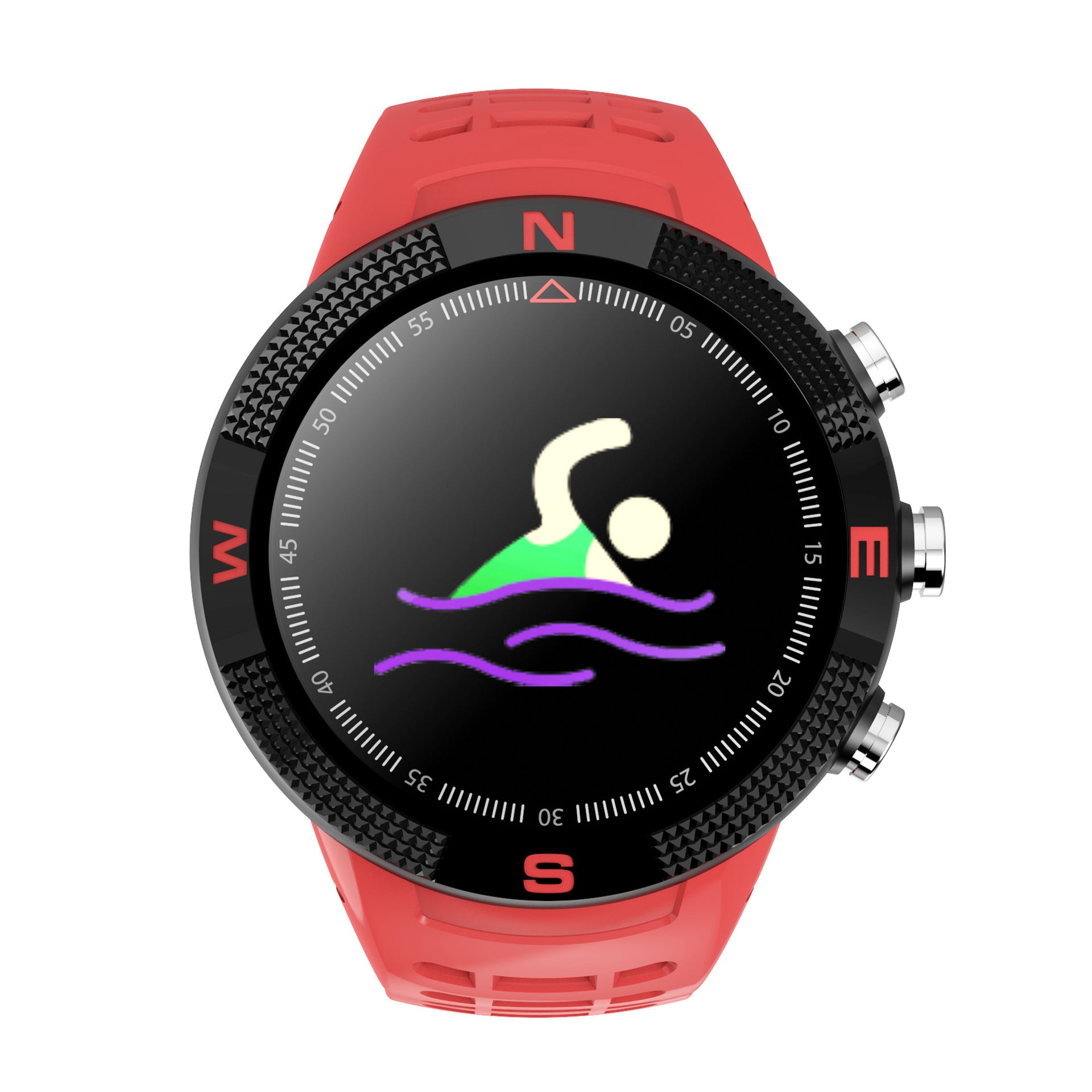 F18 Multifunktions-Smartwatch