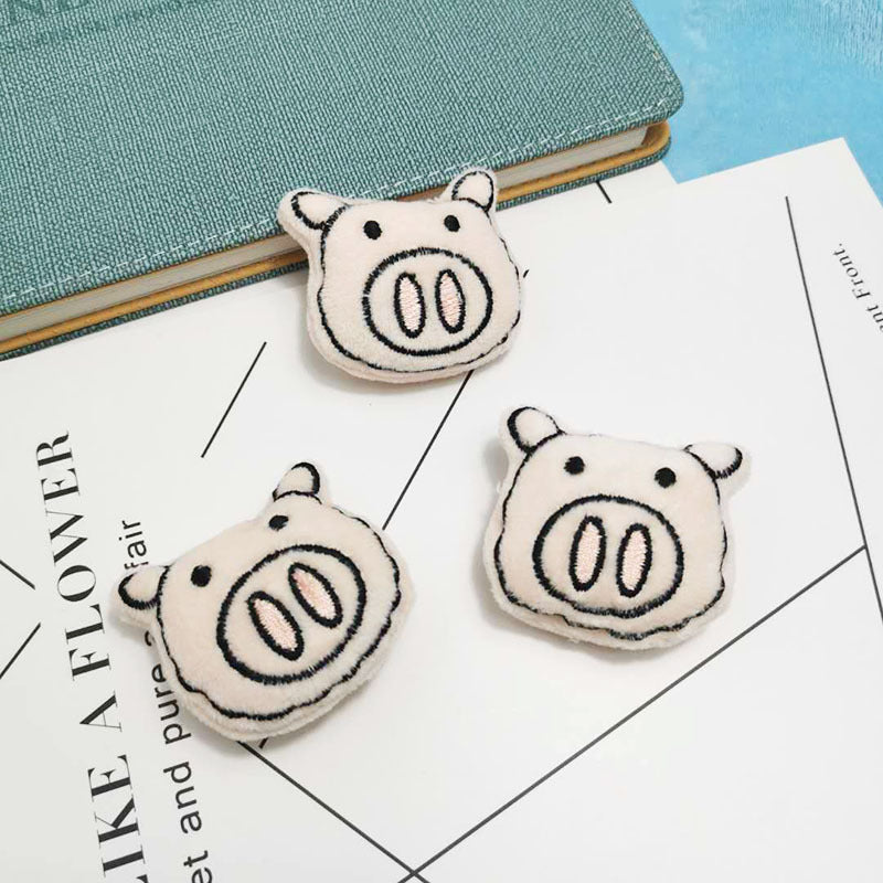 Cartoon Plush Brooch