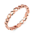 925er Sterling Silber Herzring