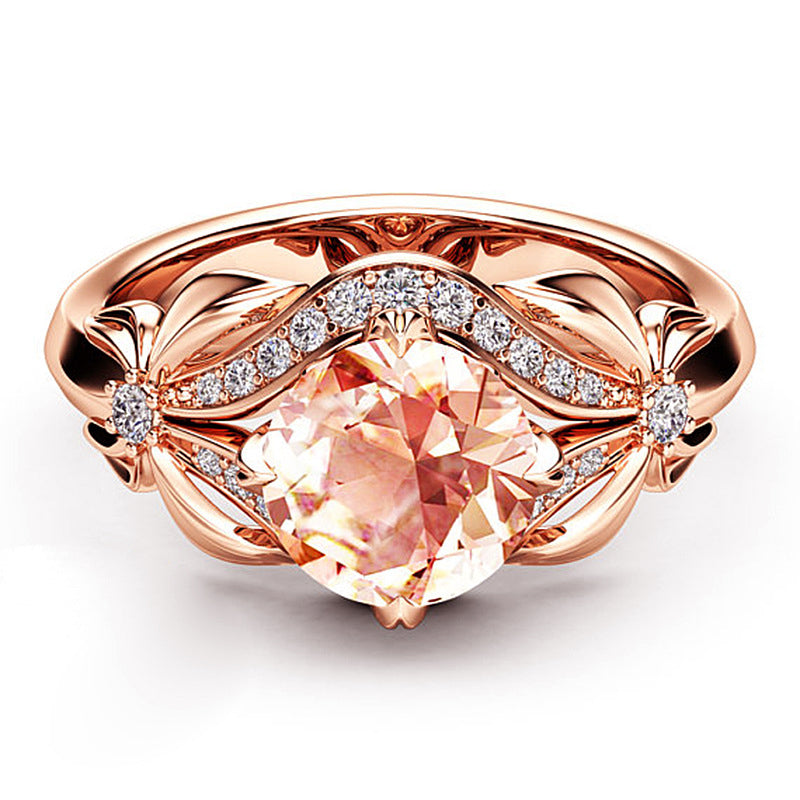 Anillo Micro Lazo de Diamantes