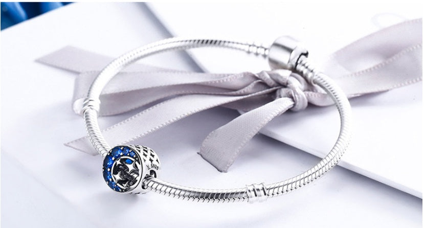 Japanische und koreanische Street Fashion Xingyue Mythos - 925er Silber Zubehör DIY Perlen lose Perlen Armband Schmuck Zubehör