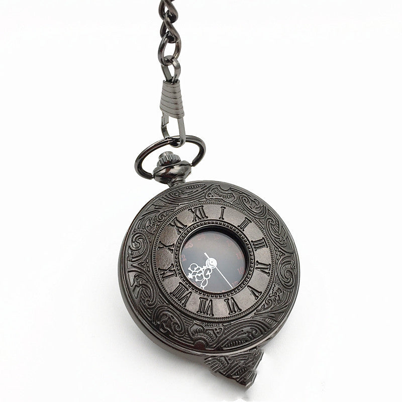 Klassische römische Doppelscheiben-Taschenuhr