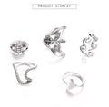 Geometrischer Schildkröten-Meerjungfrauen-Ring