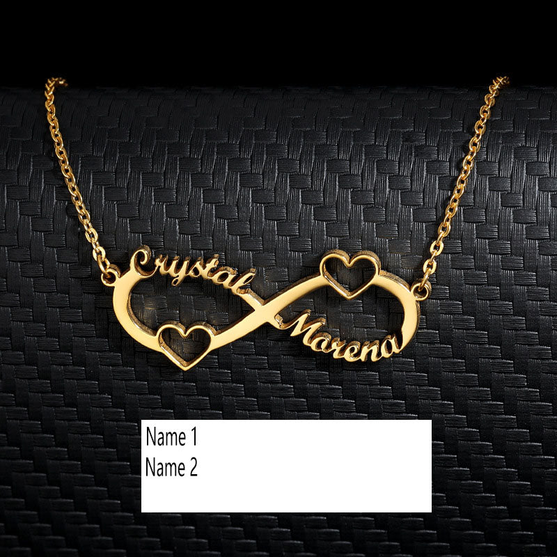 8 word pendant clavicle chain