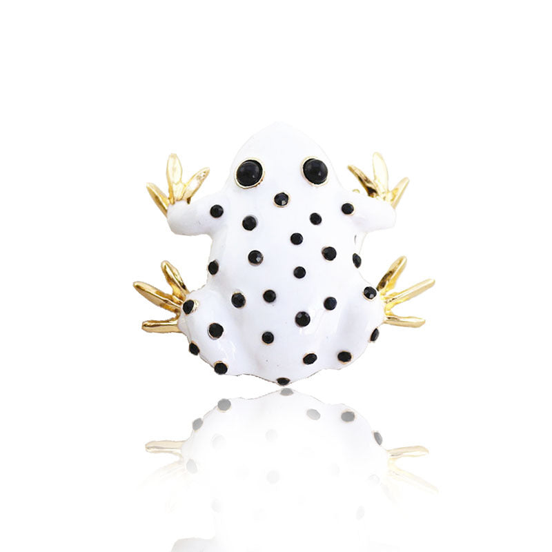 Broche de rana vintage