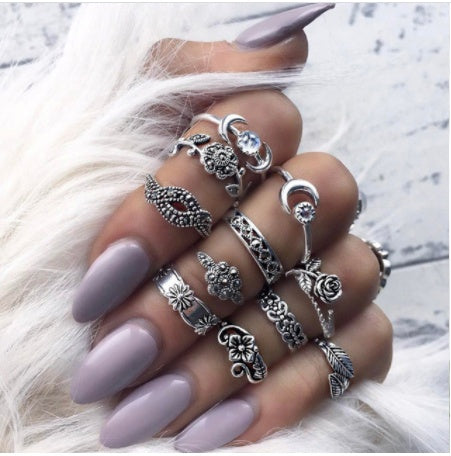 Diamantbesetzter Ring