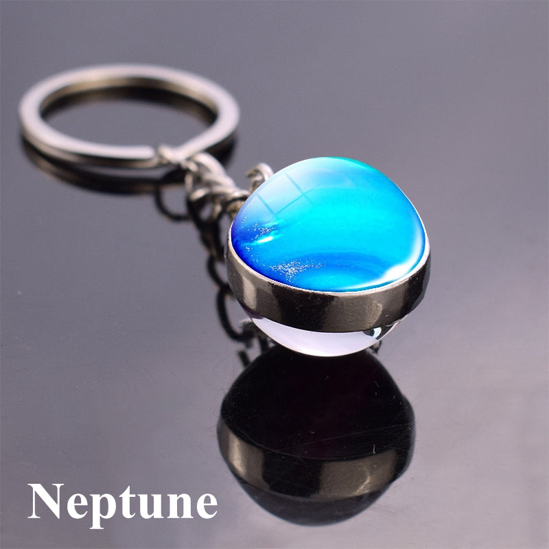 Solar System Planet Key Ring