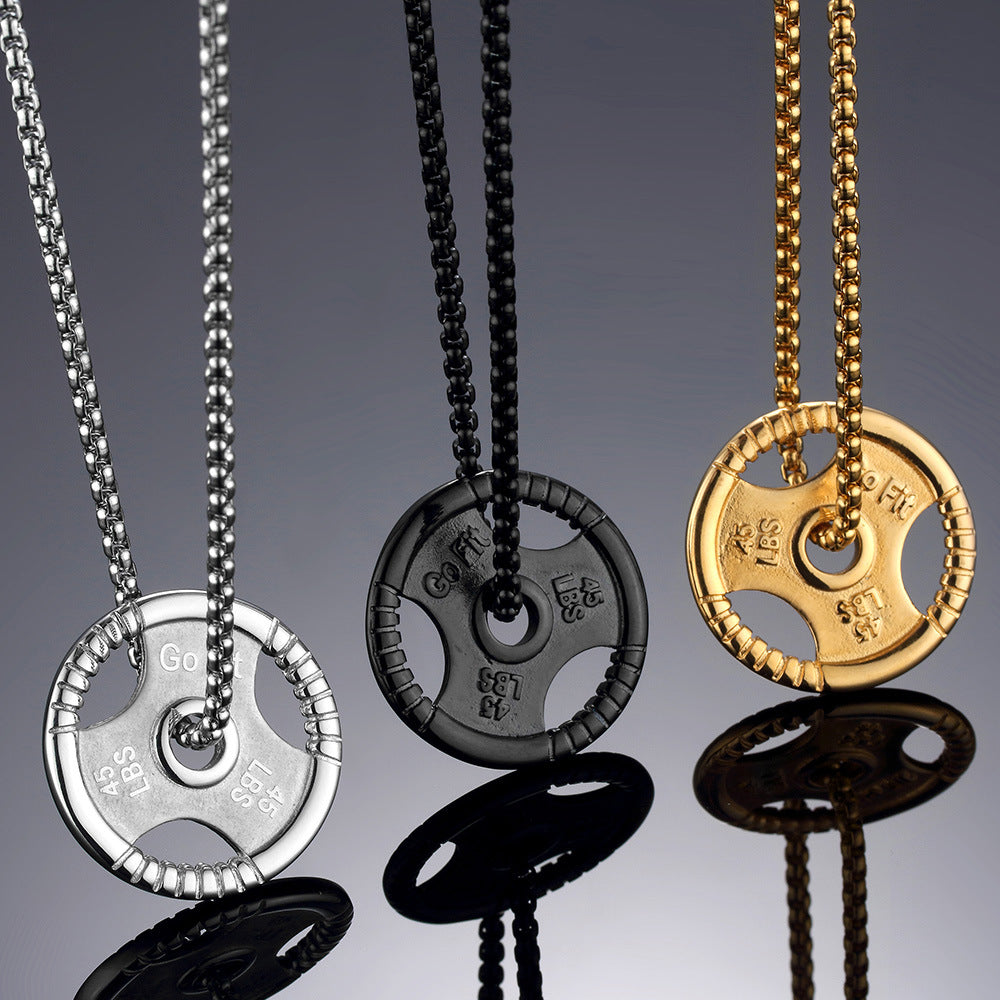 Fitness dumbbell Pendant