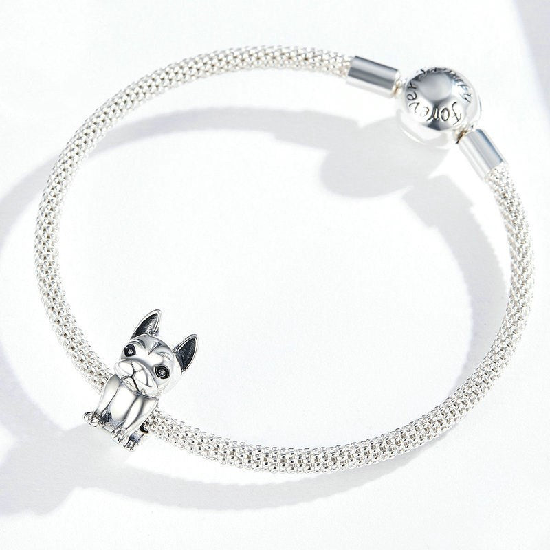 Hundeanhänger aus Sterlingsilber