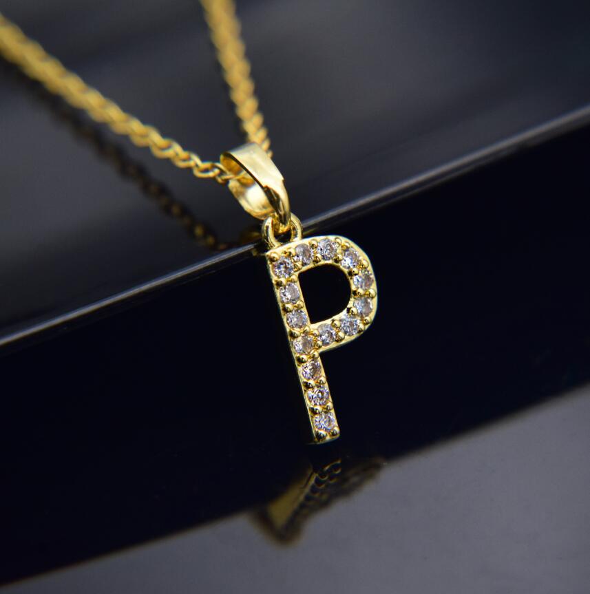 Gold-plated brass necklace