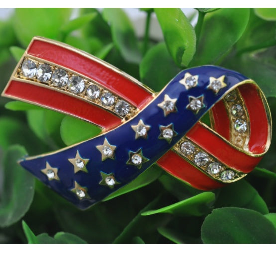 Broche goteante de la bandera nacional