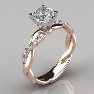 Prinzessinnen-Diamantring