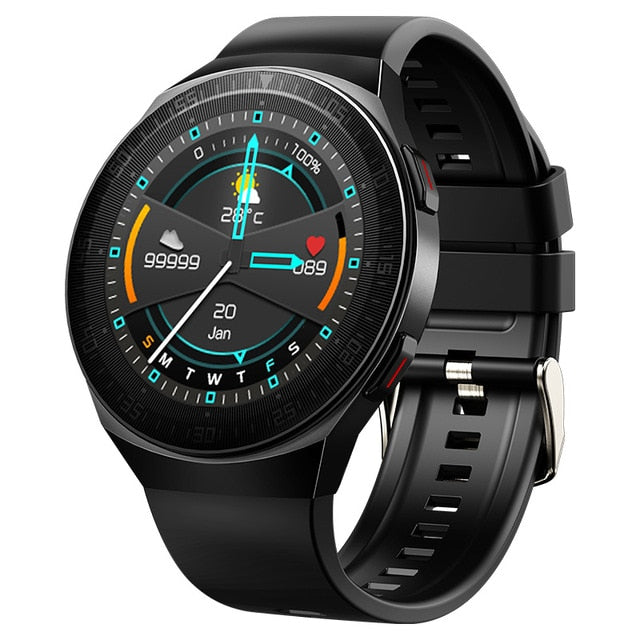 Kompatibel mit Apple, MT3 Bluetooth Smartwatch mit Voll-Touchscreen Musik-Player Uhr Fitness-Tracker für iOS Android Handy