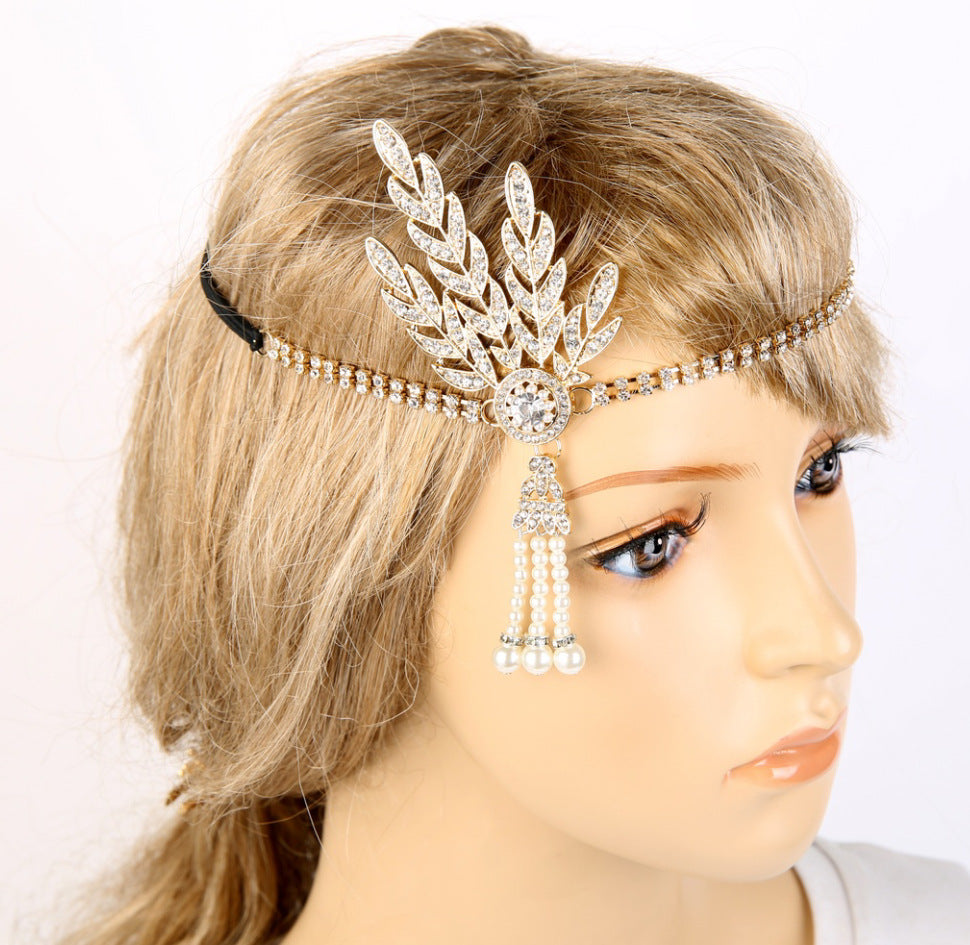 Perlenketten-Tiara
