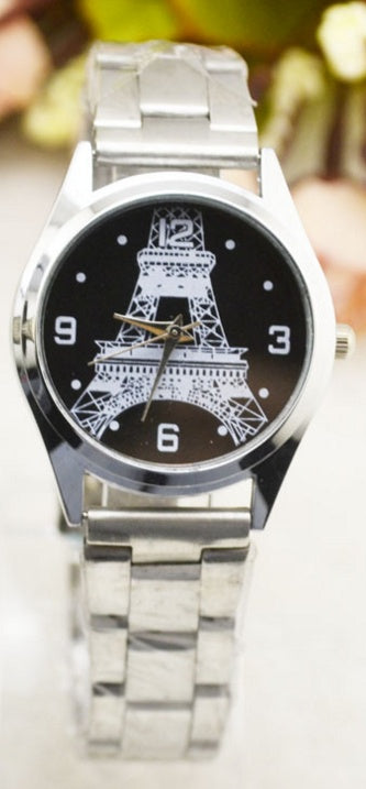 Eiffelturm-Armbanduhr