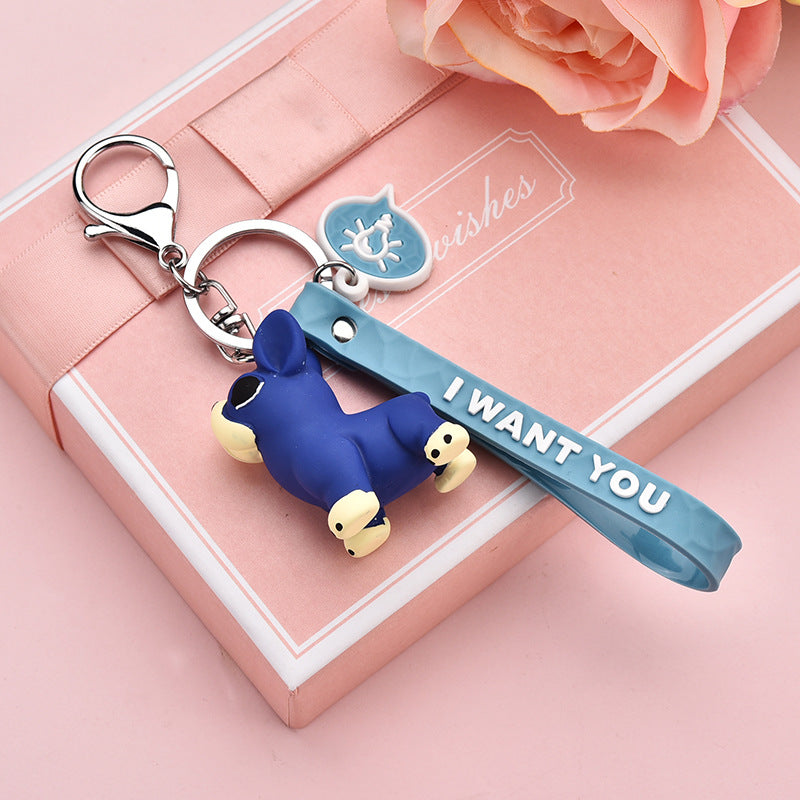 Puppy keychain