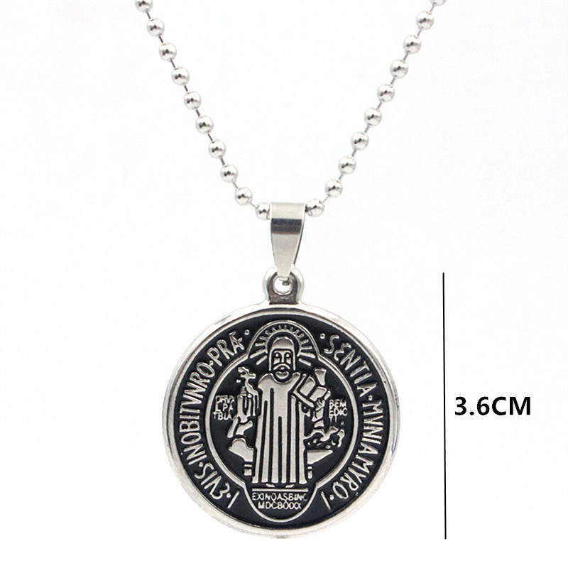 Jesus-Anhänger aus Edelstahl