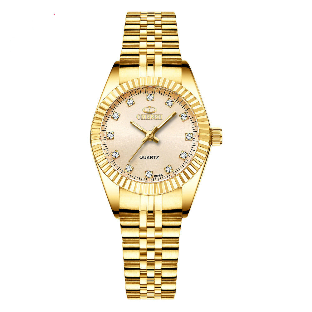 Goldene Uhr für Pärchen
