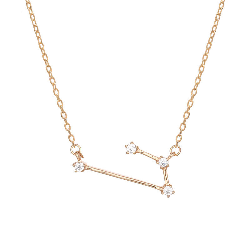 Collar con doce constelaciones para mujer
