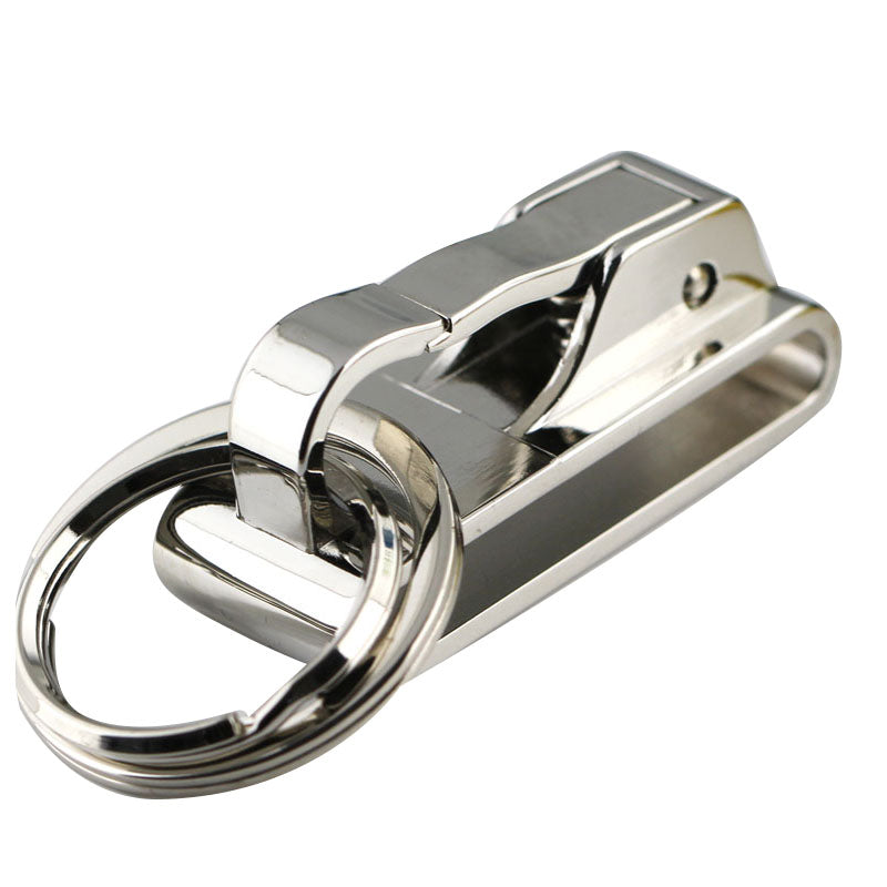 Men wear belt keychain