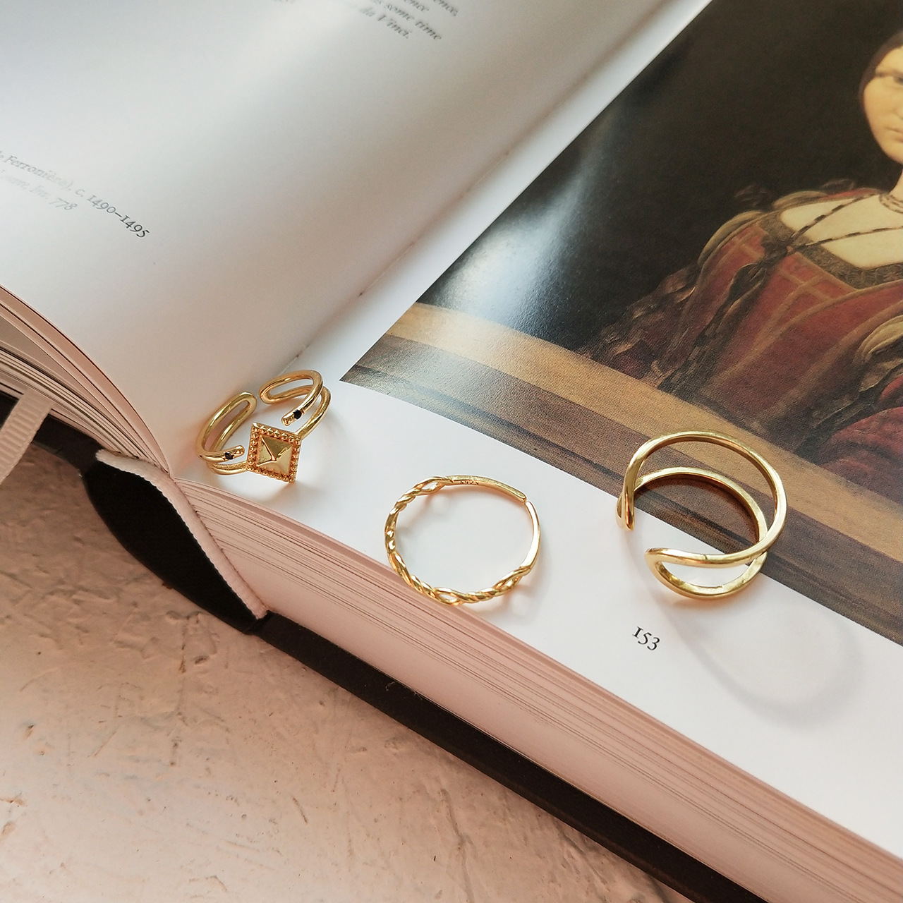 3 Styles  925 Sterling Silver Rings For Women