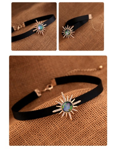 Einzigartige Harz-Kristall-Sternblumen Geschenke Modeschmuck