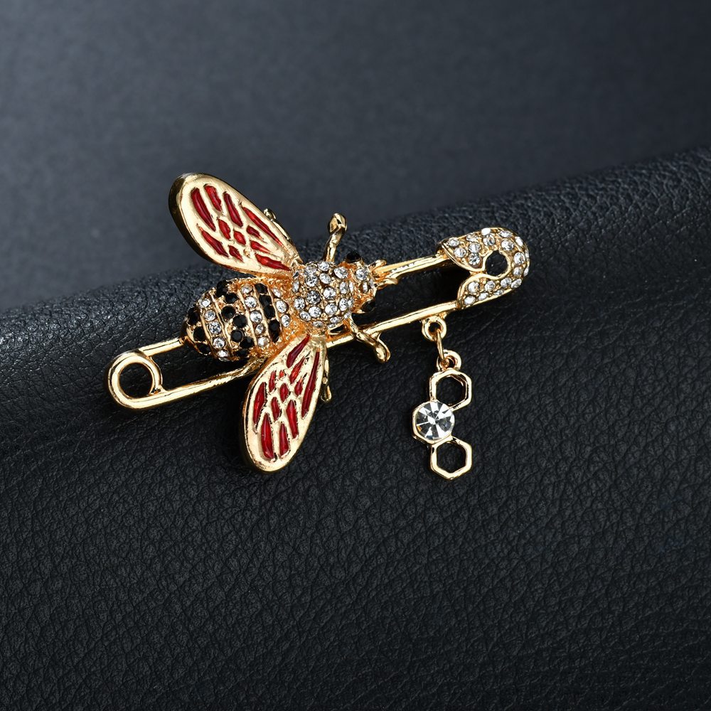 Personalisierte Bienenbrosche