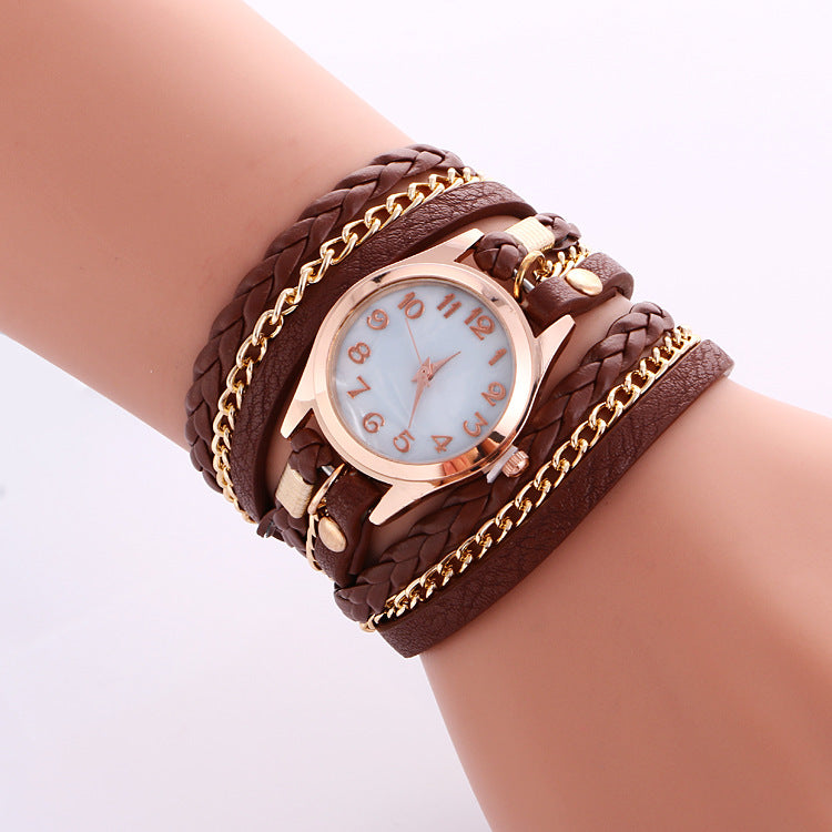 Reloj de pulsera bohemio Reloj tipo brazalete