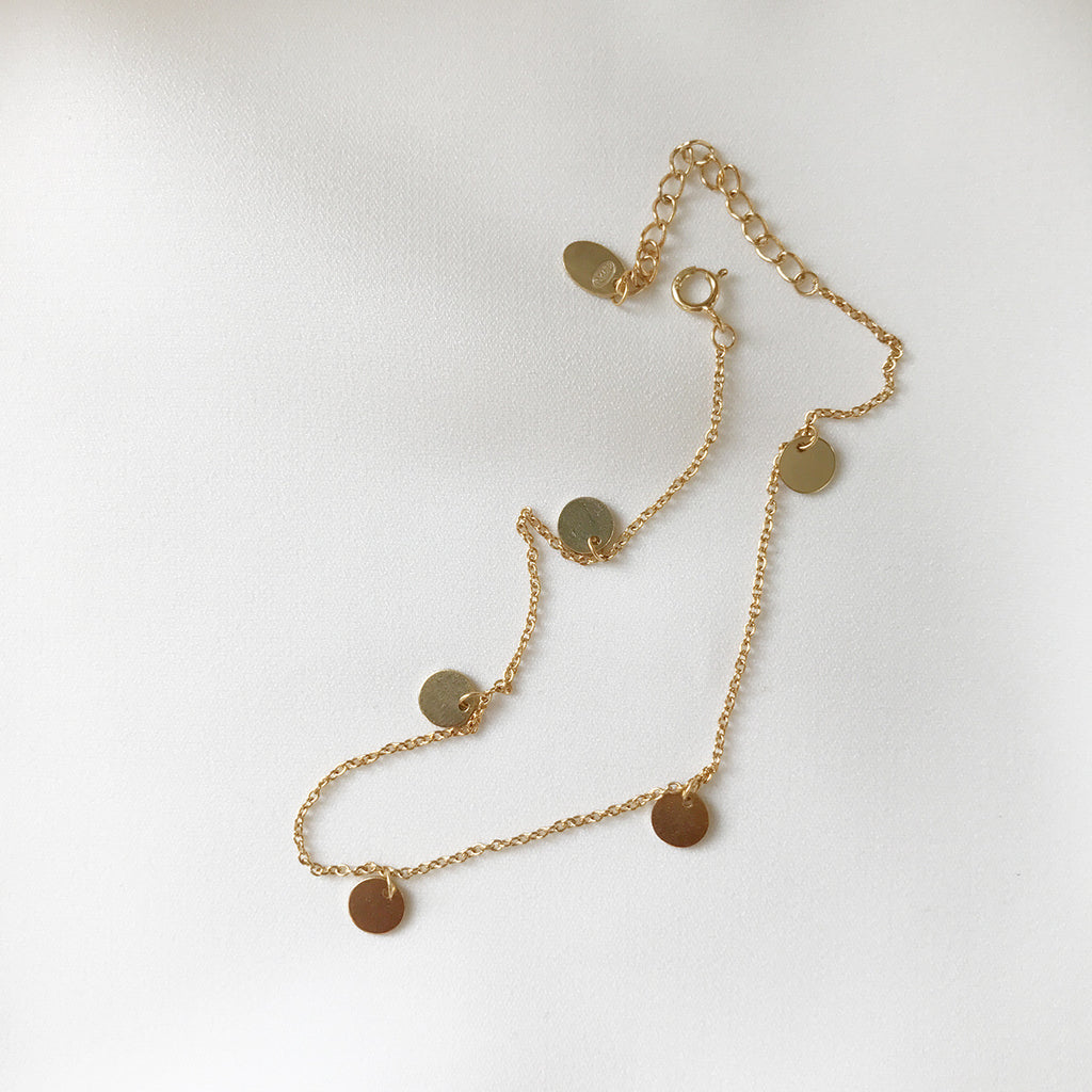 Fußkette aus 925er Sterlingsilber