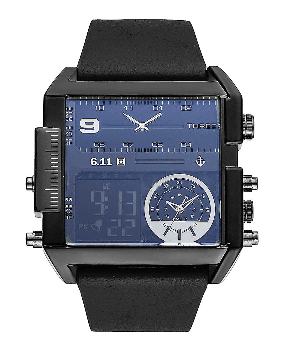 611 Datum 8145 Countdown wasserdichte Hintergrundbeleuchtung leuchtende Doppelanzeige elektronische Uhr